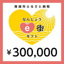 【ふるさと納税】電子商品券 なんじょうe街ギフト（300,000円分）