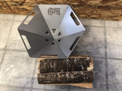 a43-003　オリジナル 焚き火台 スタート セット Hexa 薪