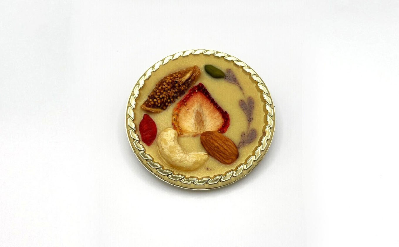 ローチョコマンディアン ブラック ＆ ホワイト　２個セット ロースイーツ 冷凍 記念日 お祝い クリスマス ナチュラル ヘルシー ヴィーガン スイーツ ベジタリアン 有機 【天使のはしご】 / 岩手県