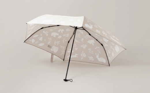 [磯 優子 / Yuko Iso] オリジナルデザイン 折りたたみ傘（17cm）×1本 | オリジナル デザイン 折りたたみ 折り畳み 傘 おしゃれ かわいい シンプル レディース 通勤 通学 晴雨兼