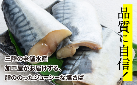 【訳あり】塩さば切身 深層海塩仕込み 1kg  | ym00013-1000 さば さば さば さば 塩竈市 ヤママサ