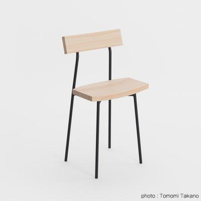 ふるさと納税 津山市 横につながるダイニングチェア(ウレタン塗装)　TSUYAMA FURNITURE