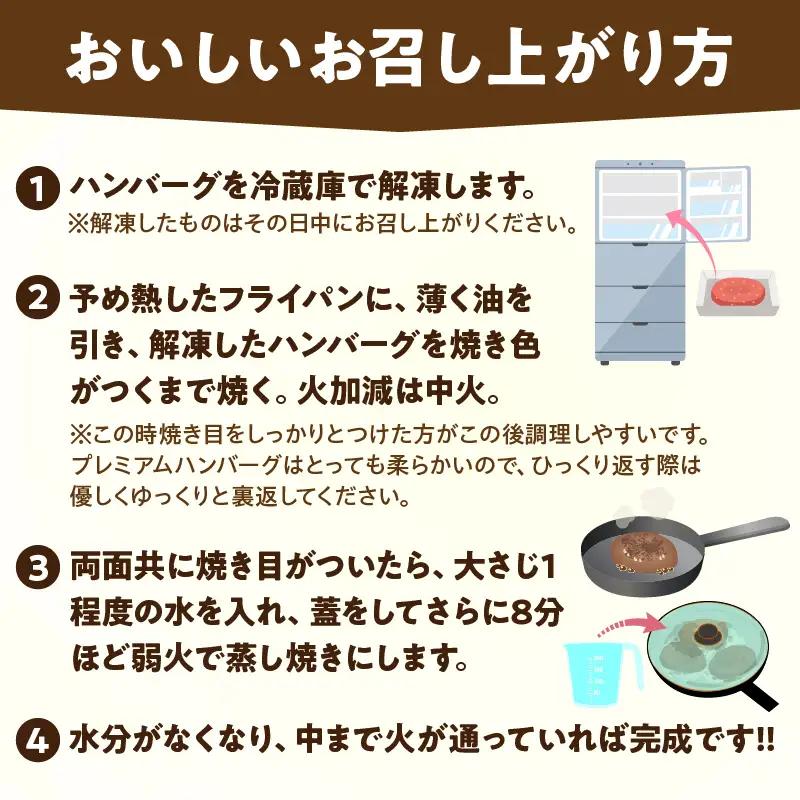 【ふるなび限定】宮崎県産豚プレミアムハンバーグ(計20個) 肉 豚肉 加工品 惣菜 国産_T001-0125
