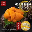 【ふるさと納税】訳あり 北海道 噴火湾産 塩水 バフンウニ 100g 3パック 計300g うに ウニ 雲丹 海鮮 海の幸 魚介類 ウニ丼 お寿司 濃厚 無添加 産地直送 お取り寄せ 山村水産 送料無料　【 魚貝類 海産物 冷蔵 訳あり 濃厚 甘い 刺身 海鮮丼 国産 人気 美味しい 】