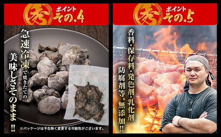 鶏 炭火焼き 焼き鳥 冷凍 110g 1袋《30日以内に出荷予定(土日祝除く)》熊本県 御船町 とり 鶏肉 国産 おつまみ ごはん 簡単調理 ボイル 送料無料