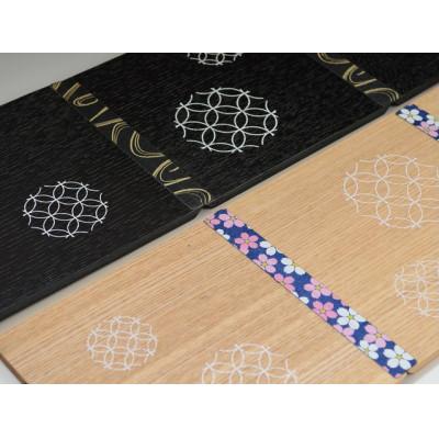 ふるさと納税 加賀市 ＜茶道具＞お手前セット　IPPUKU飾り折 黒掻合/花七宝 SR-1162 |  | 02