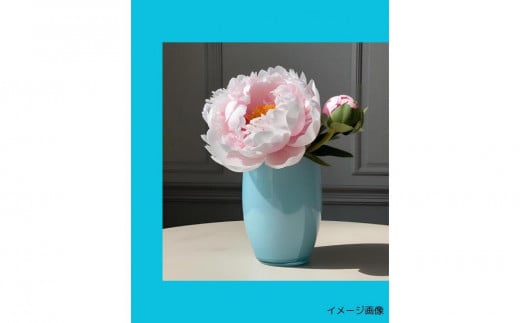 【白ピンク】朝摘みシャクヤク　10本【テーブル彩る】