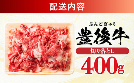 【お試しにピッタリ！】 おおいた豊後牛 牛肉 切り落とし 400g 日田市 / 株式会社MEAT PLUS　肉 牛肉 和牛[AREI001]