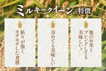 	【先行予約】【令和6年産新米】《定期便》5kg×12回 60kg 特別栽培米 ミルキークイーン 玄米 低農薬《食味値85点以上！こだわり玄米》 / 福井県 あわら市 北陸 米 お米 人気 ※2024