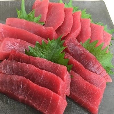 ふるさと納税 三浦市 本物の味をお届け!赤身好きにはたまらない!天然目鉢まぐろ赤身3柵