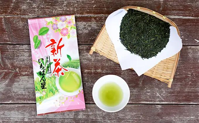 早摘み煎茶いちばん星100ｇ入×3本 (新茶 緑茶