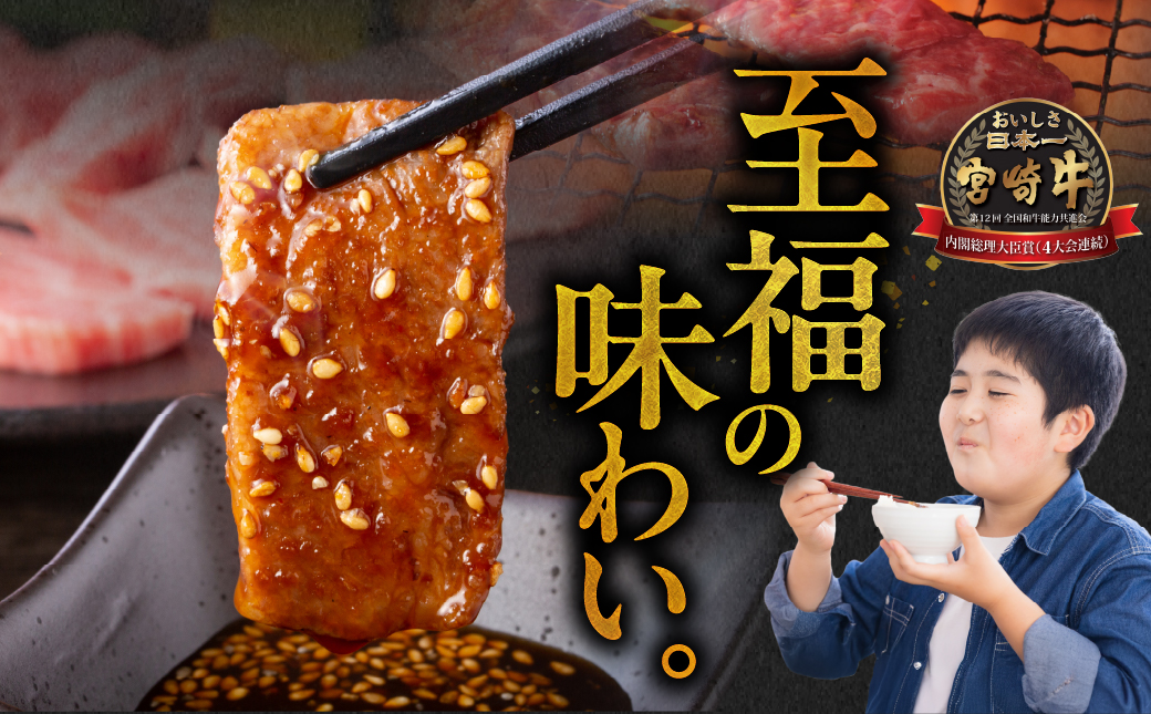 畜産農家応援! 宮崎牛焼肉2種セット500g×4パック+豚肉ハンバーグ&ウィンナー_32-N202-ESHW-CF