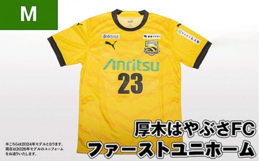 【Mサイズ】厚木はやぶさFC　ファーストユニホーム ／ サッカー ユニフォーム スポーツ 2024シーズン 厚木市 No.997-02