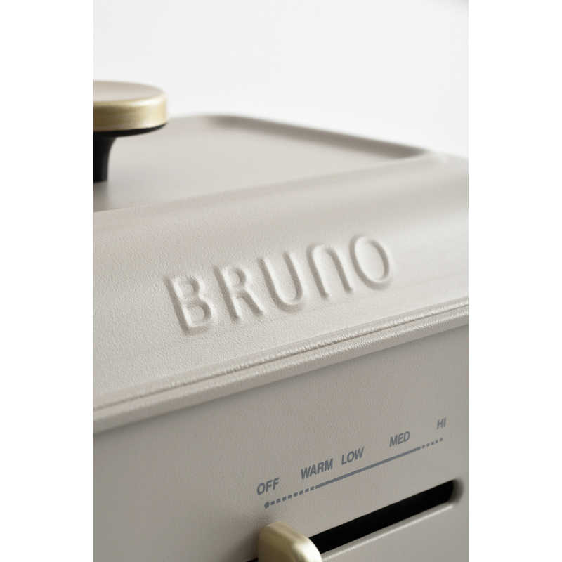 BRUNO コンパクトグリルホットプレート グレージュ