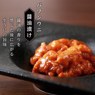 ふるさと納税 千歳市 【2025年6月発送】濃厚うに珍味『幻 赤利尻』40g×3本(みそ・しょうゆ・しお) バフンウニ |  | 01