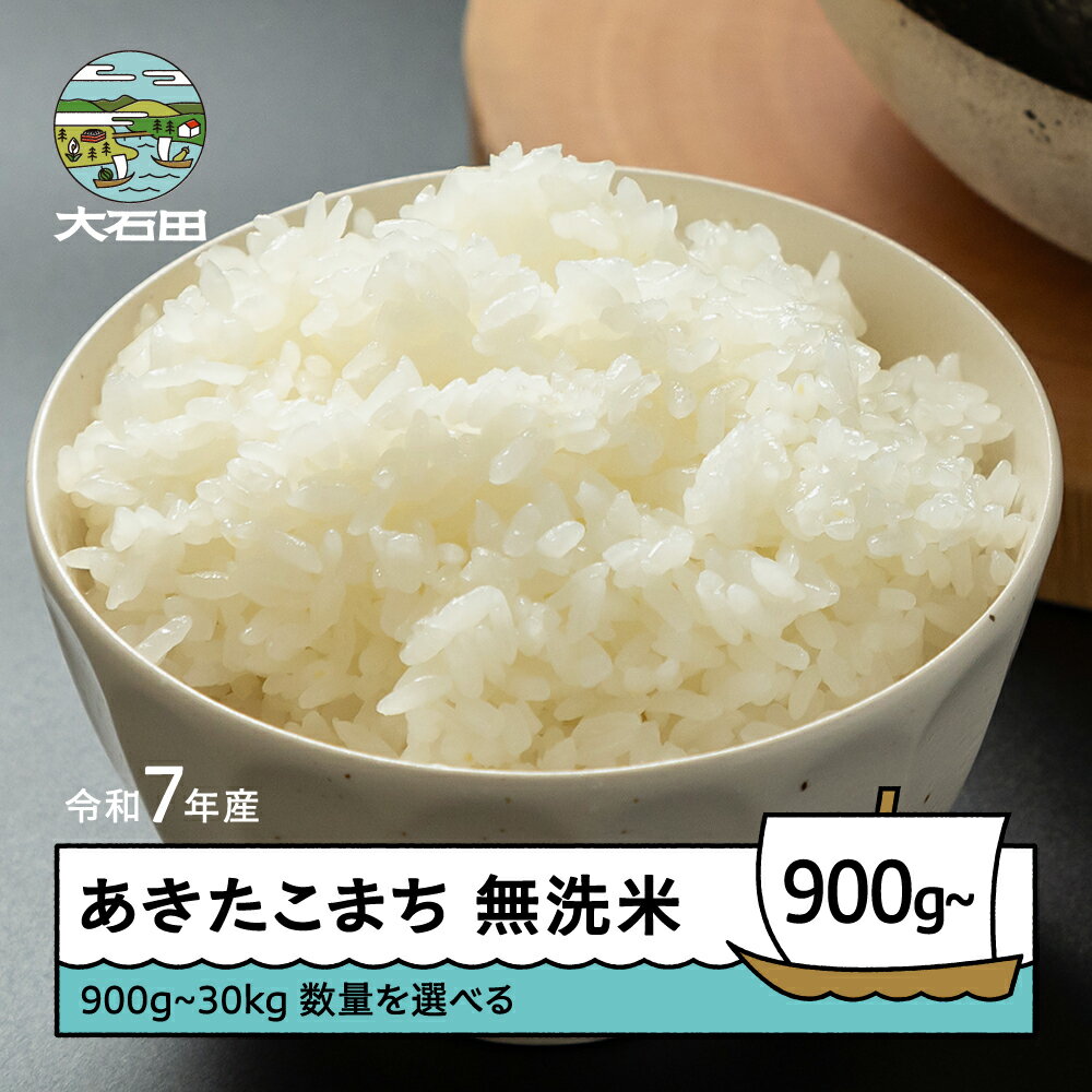 【ふるさと納税】 米 令和7年産 あきたこまち 無洗米 発送時期・数量が選べる 山形県産 ※沖縄・離島配送不可 ap-akmxa