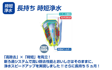 トレビーノ（R） カセッティMK207SLX [BC001] | 東レ 浄水器本体 蛇口直結型