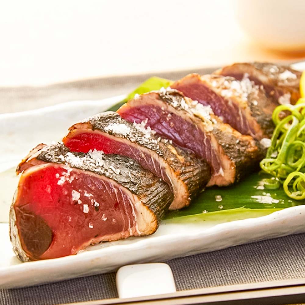 藁焼きかつおのたたき ４節（合計約1kg～1.2kg）カツオのたたき 鰹 刺身 高知 海産 冷凍【R01418】