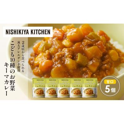 ふるさと納税 岩沼市 こども10種のお野菜キーマカレー5個セット にしき [No.5704-1706] |  | 01
