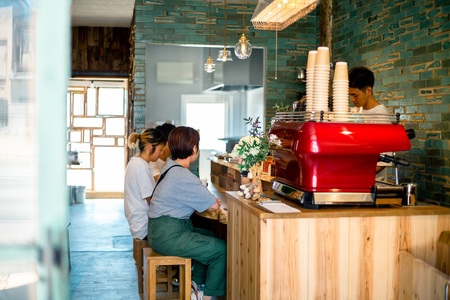 コーヒー 自家焙煎 コーヒー豆 中挽き 粉 オリジナルブレンド100g 約10杯分 rear coffee 伊那 長野 信州【006-21】