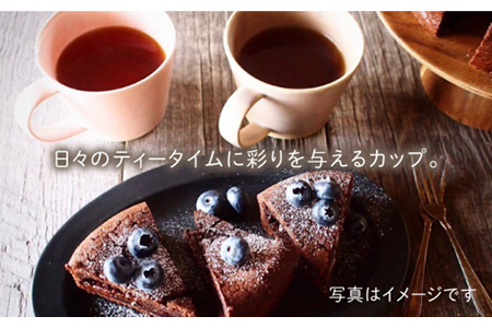 【美濃焼】Sara コーヒーカップペアセット グレー×クリーム【作山窯・SAKUZAN】【TOKI MINOYAKI返礼品】 食器 マグカップ コーヒーカップ ティーカップ ペア 贈り物 ギフト カッ