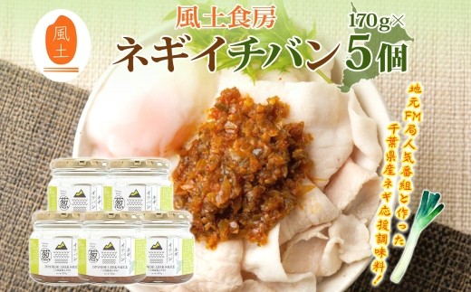 
            【風土食房】ネギイチバン5個セット　～地元FM局人気番組と作った千葉県産ネギ応援調味料～
          