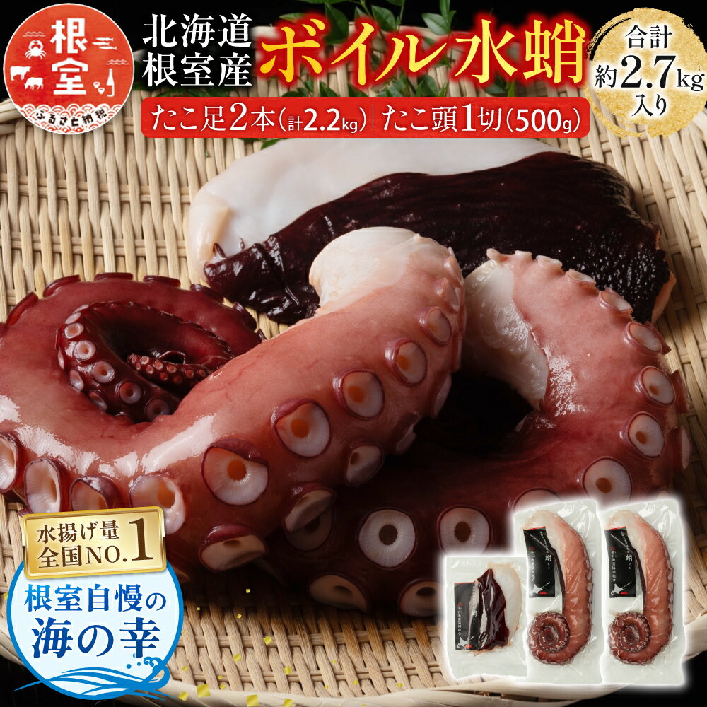 【ふるさと納税】 [北海道根室産] 水たこ足 2 本、たこ頭 1 切 蛸 タコ お取り寄せ グルメ 海鮮 蛸足 たこ足 タコあし 蛸あし たこあし 頭 あたま 水タコ 水たこ 水蛸 ボイル 北海道 根室市 ふるさと納税 F-20004