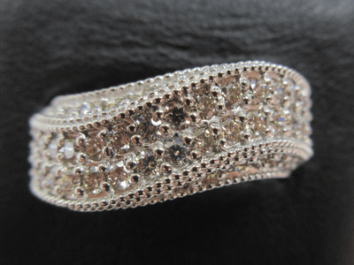 Pt950 H&Cダイヤ1.00ct リング SWCB007-pt