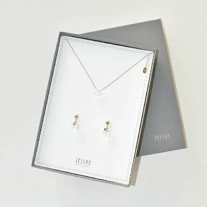 ネックレス・イヤリングセット iriser おだかうめ | ネックレス・イヤリング