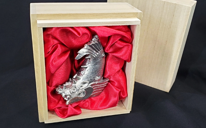 日本最古級の櫓の「しゃちほこ」を再現！ 模型 置物 オブジェ インテリア 歴史