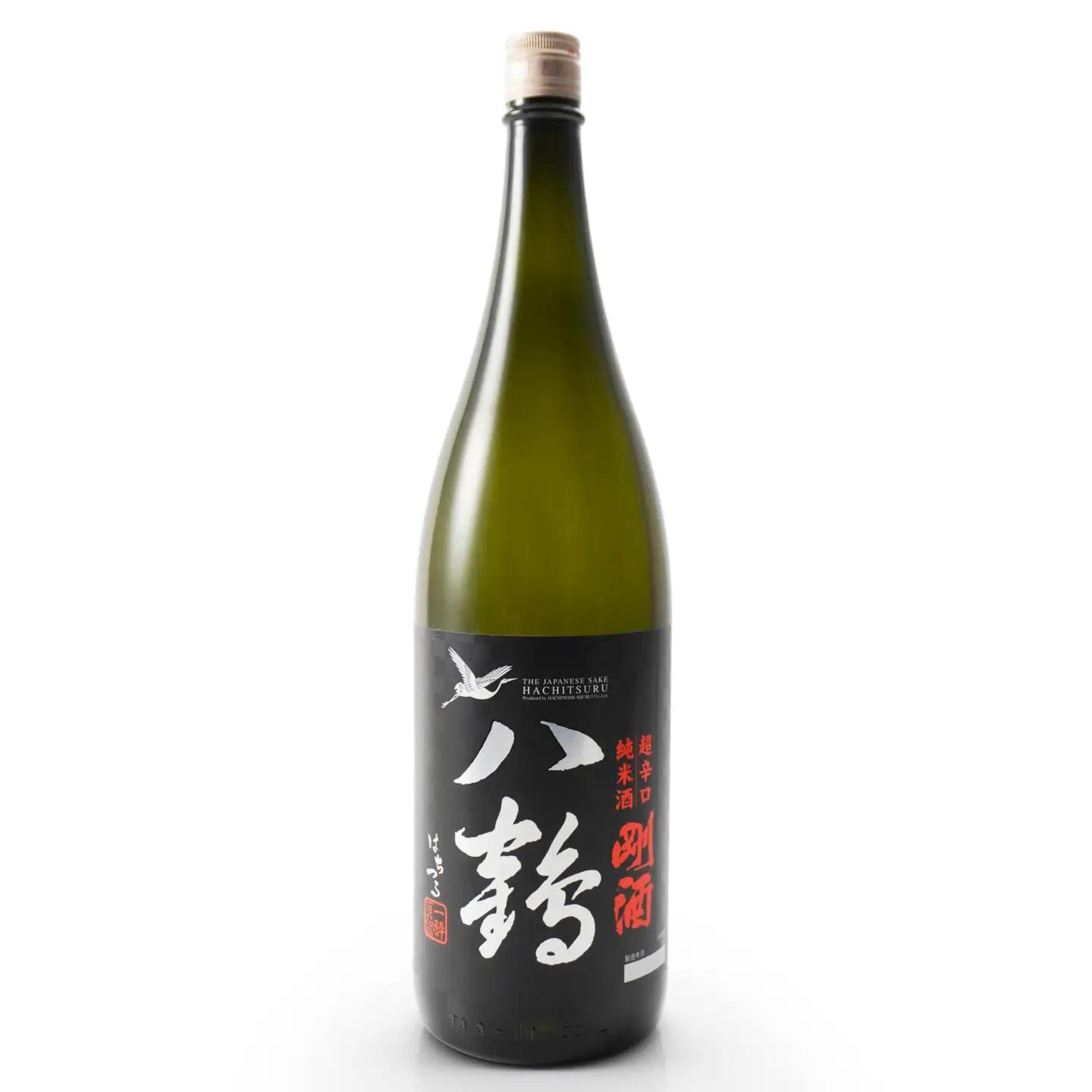 八鶴 濃醇超辛純米酒 剛酒 1800ml 青森県 八戸市