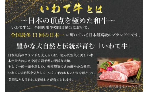 特製 ローストビーフ 200g 黒毛和牛 いわて牛 ブランド牛 国産 和牛 牛肉 肉 ローストビーフ セット 日本一 全国最多 冷凍 良質の脂 上質な牛肉 モモ肉 稲ワラ 循環型農業 米の産地 岩手 