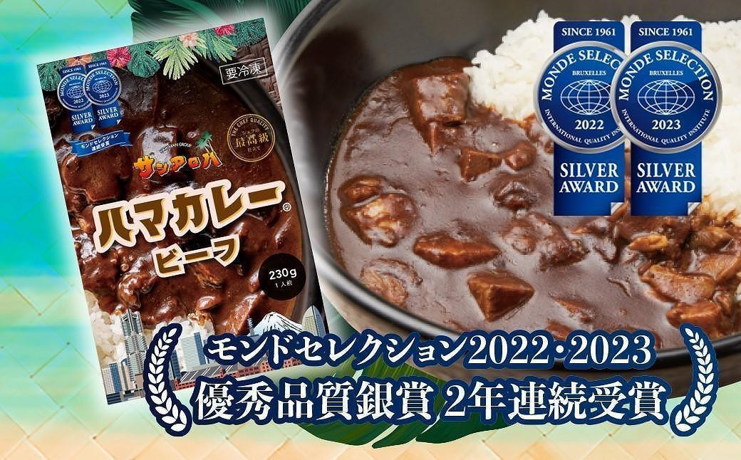 
サンアロハ「ハマカレー®　ビーフ　230g×4個パック」
