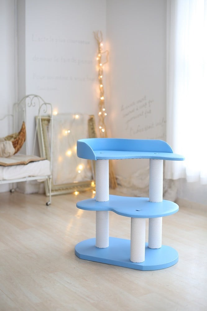 【ふるさと納税】 キャットタワー スモール / 猫 ペット キャット ネコ ねこ 猫ハウス ハウス ペット用品 かわいい 可愛い サンコウ 手作り 三重 伊勢志摩 伊勢 志摩 みえ いせしま いせ しま