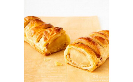 りんご ながーい アップルパイ 約28cm × 2本 セット 明月堂 配送先は本州限定 信州 リンゴ 林檎 紅玉 お菓子 洋菓子 焼菓子 焼きたて スイーツ パイ ケーキ 自家製 おやつ おいしい 甘