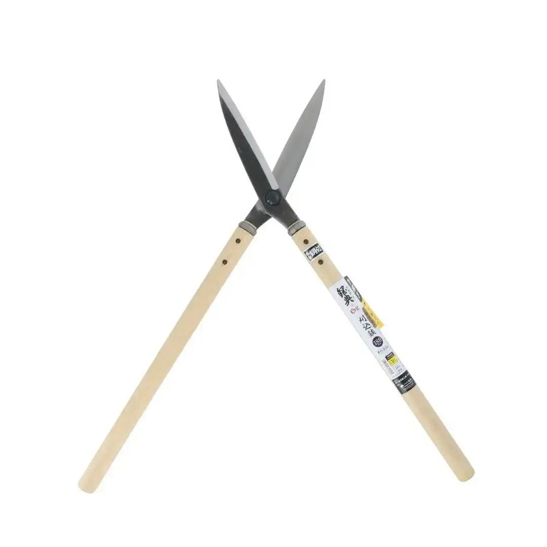 鋼典火打鍛造鋼付刈込鋏 葉刈・仕上用 180mm 園芸用品 剪定ばさみ 菊堂