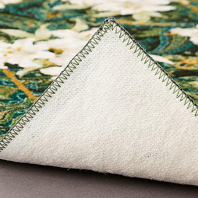 ふるさと納税 和泉市 日本製 廊下カーペット 65cm×540cm 【ユリ柄】 滑り止め加工 (グリーン) |  | 03