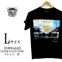 【ふるさと納税】【5周年記念】CENTER SOUND STORY　Tシャツ　黒（Lサイズ）【 生活雑貨 日用品 ファッション カジュアル シャツ shirt photoTシャツ 半袖 メンズ レディース 兼用 ユニセックス オリジナル 周年 記念品 プレゼント 贈答 贈り物 ギフト 南国 沖縄土産 】