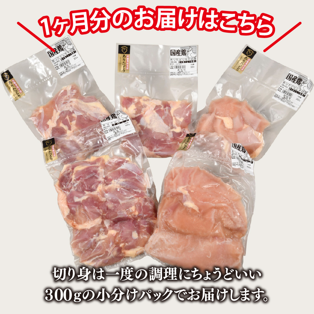 【3カ月定期便】ありたどり 胸・もも肉 2.3kg×3回 計6.9kg【鶏むね肉 低脂肪 ダイエット 筋トレ たんぱく質 低温調理 サラダチキン 切り身 小分け もも肉 ビタミンA ビタミンB2 佐賀