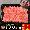 【ふるさと納税】鳥取和牛 ミスジ焼肉 300g～2kg(500g×4) 国産 牛肉 和牛 みすじ 希少 ミスジ 鳥取和牛 黒毛和牛 肉 焼き肉 ブランド牛 最高級部位 鳥取県 倉吉市