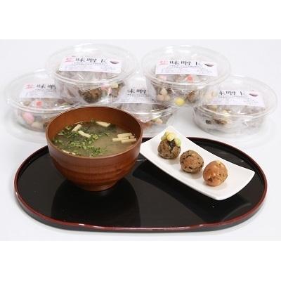 ふるさと納税 能代市 手軽に本格お味噌汁!「生味噌玉」詰合せ[No.5335-0199]