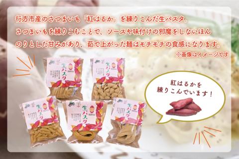 CJ-5 【6ヶ月定期便】 紅はるか使用 生パスタ5種（計10食分）