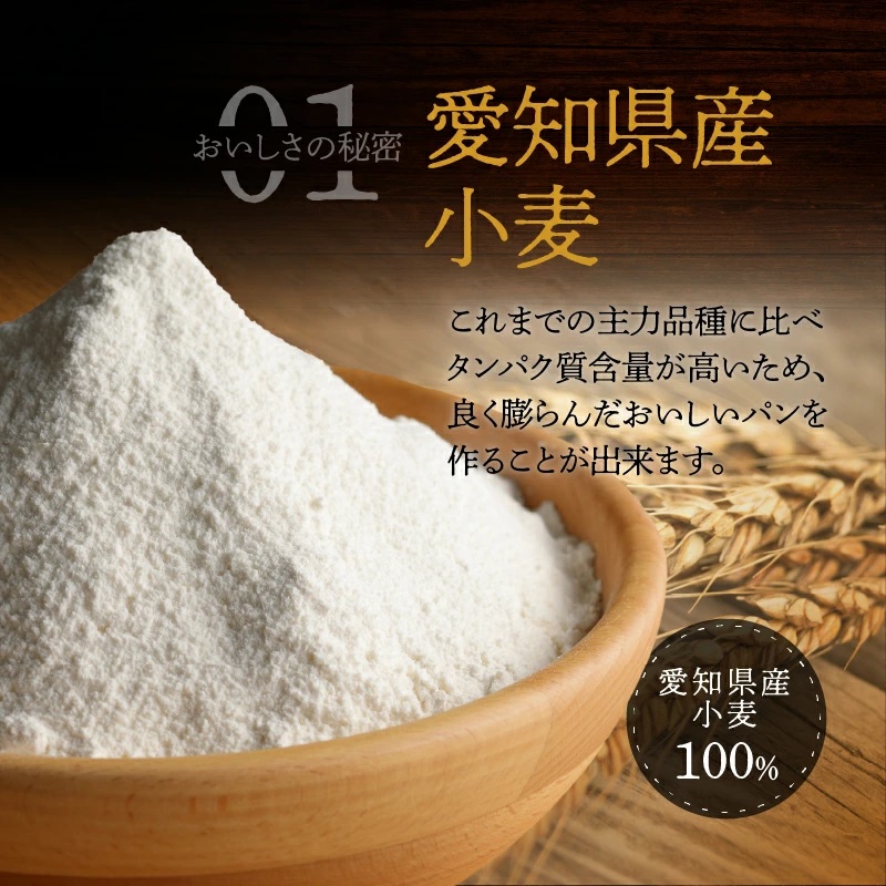 愛知県産 パン用 小麦粉 ゆめあかり 2.5kg × 4袋 計 10kg 国産 強力粉 ブランド 小麦 強力系小麦粉 ふわふわ もっちり 甘味 チャック付き パン ホームベーカリー ベーグル 食パン 