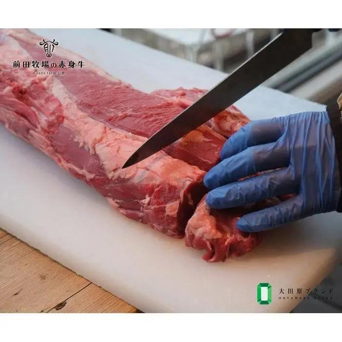 【大田原 前田牧場直送 赤身牛】ヒレブロック シャトーブリアン 約500g×2 (1kgのブロックを2分割します)  数量限定 ブランド牛 牛肉 フィレ ステーキ ヒレ 産地直送 産直