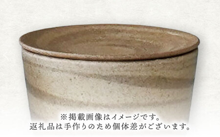 【美濃焼】[手作り at kiln MINO Ceramics Studio] MINOMAKELAY そばちょこ＆豆皿 ペアセット 白/茶茶マーブル 多治見市/井澤コーポレーション 食器 フリーカッ