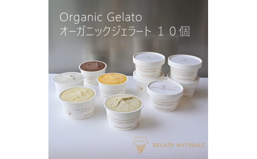 【オーガニック】ジェラート　10個　ギフトボックス