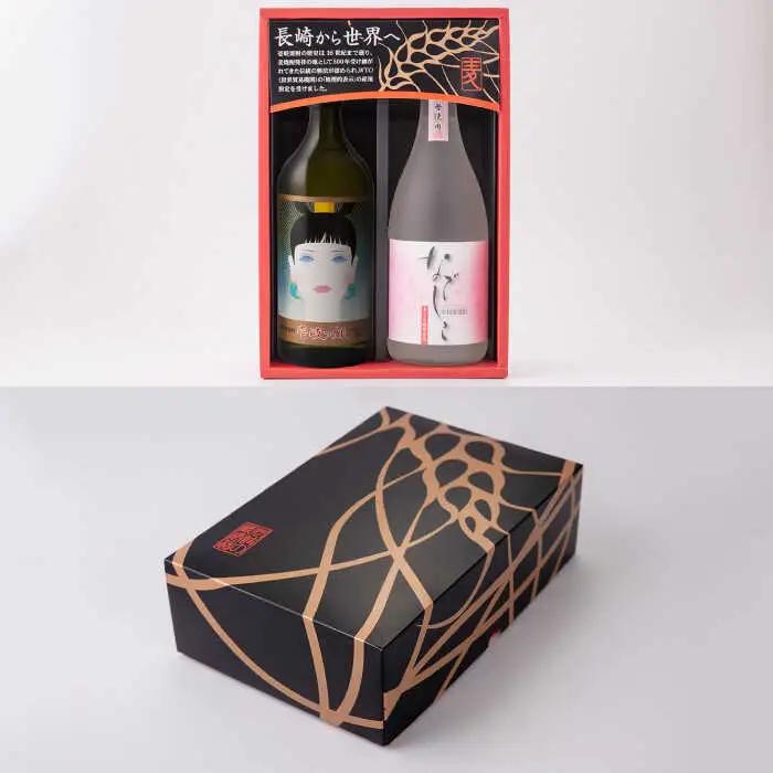 【高島屋選定品】 麦焼酎 〈壱岐の蔵酒造〉壱岐っ娘・なでしこセット [JFJ004]