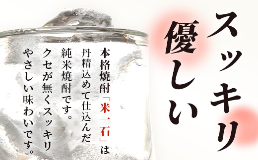 球磨焼酎【米一石】4L×4本 エコペット 25度 計16L 米焼酎 蔵元直送 1600ml TWSC金賞 酒 米 米焼酎 純米 焼酎 大容量 球磨焼酎 040-0587