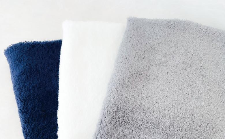 【高級ピマコットンを使用】ウォッシュタオル4枚　ネイビー　W premier plus(009_5072_03)