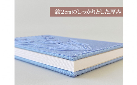 御朱印帳 TSUNAGU ( イエロー ) チューリップ柄 コード刺繍 日本製 | ご朱印帳 レディース おしゃれ シンプル かわいい 可愛い プレゼント ギフト 新潟県 五泉市 有限会社 田中刺繍